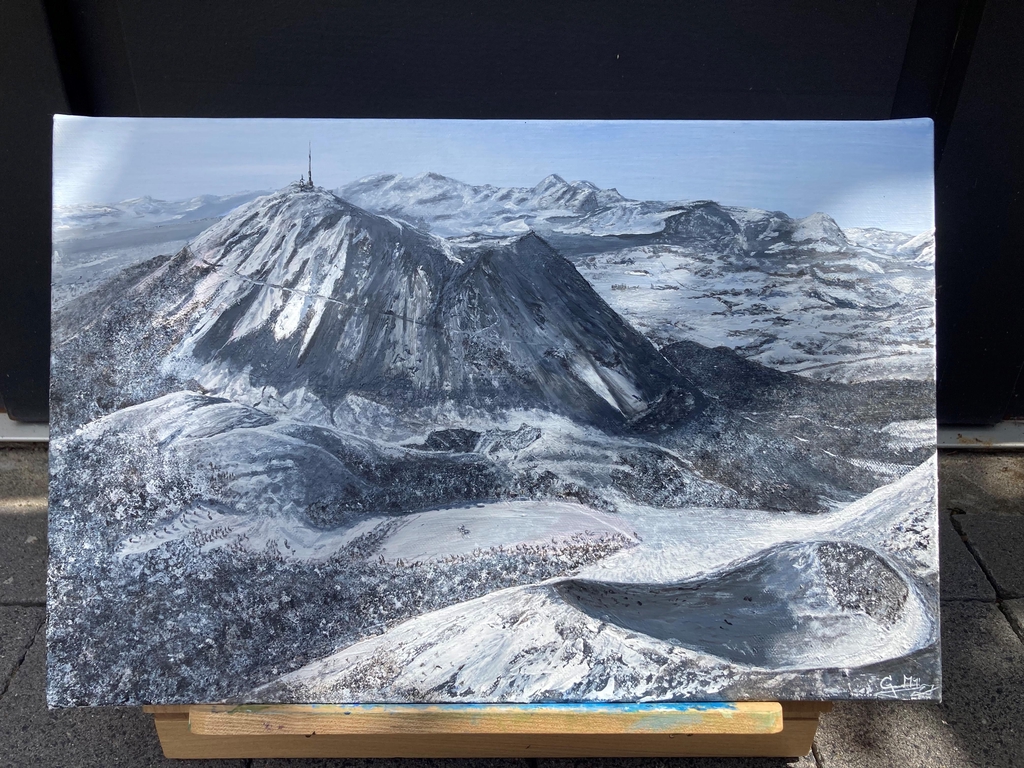 Puy de Dôme neige
