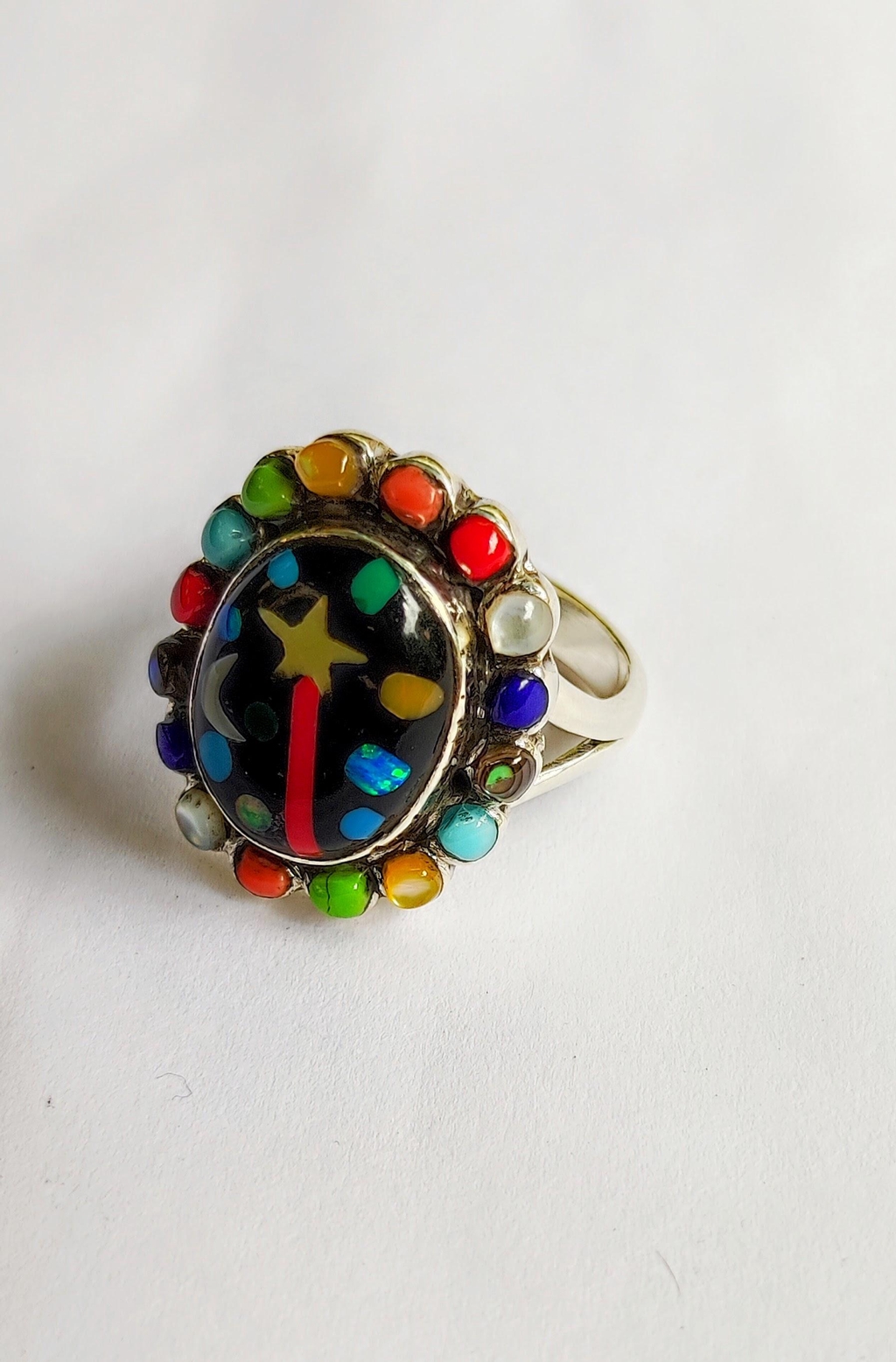 Bague Flower Galaxy