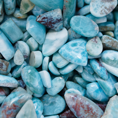 larimar pierre semi-précieuse strozzy by Amaranthe 