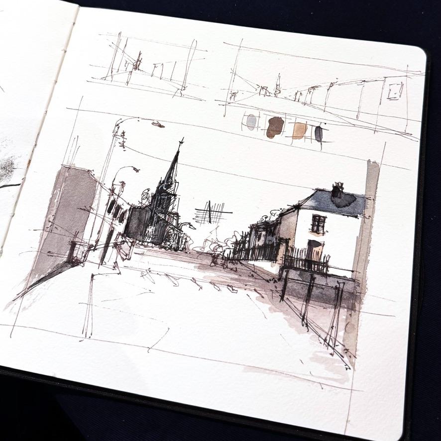 stage dessin croquis composition et perspective