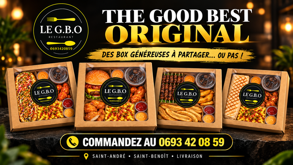 The Good Best Original — box généreuses à Saint-André