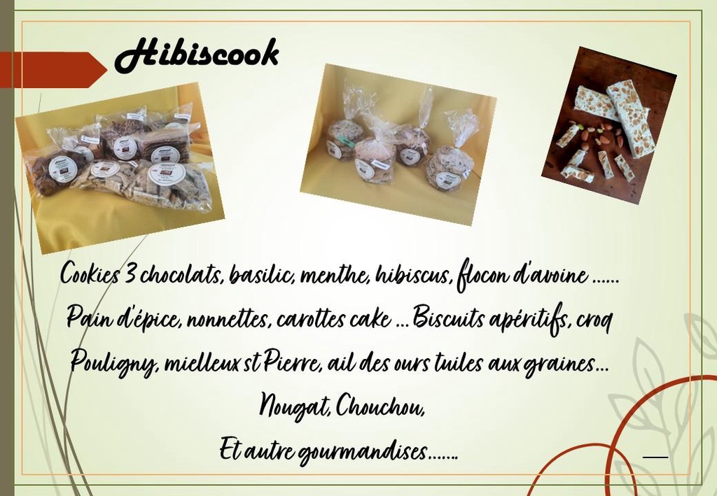 Fabrication artisanale de biscuits