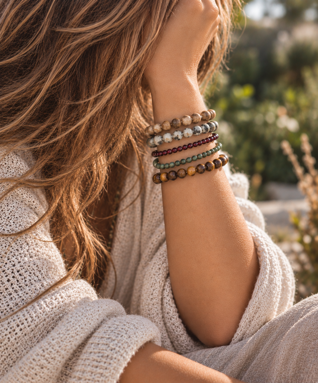 Stacking bracelets