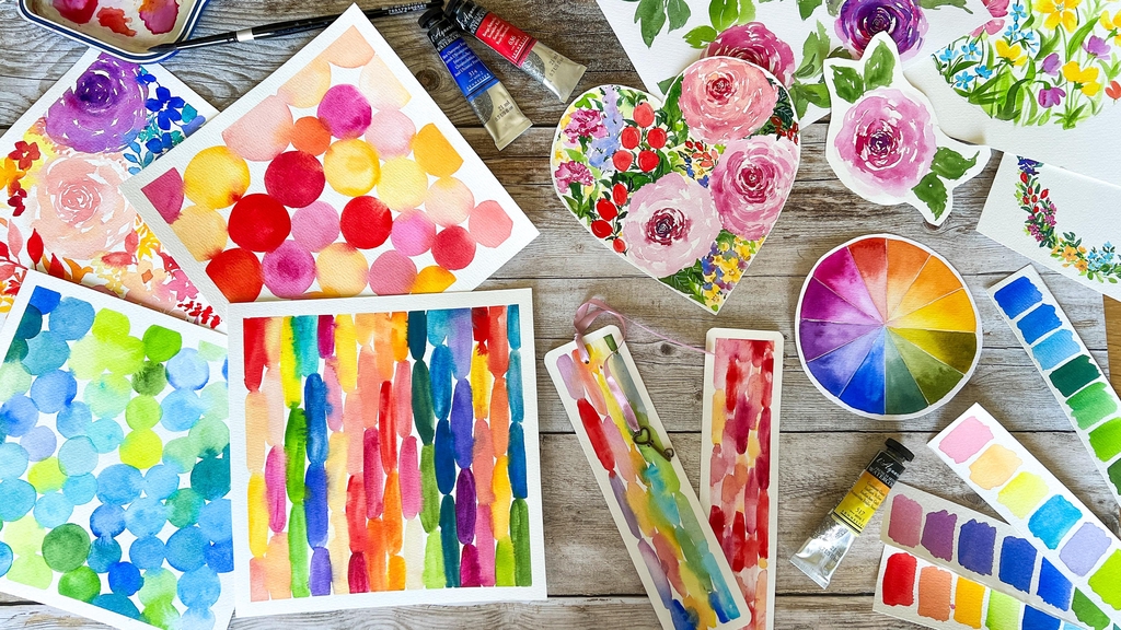 Ateliers aquarelle organisés en Alsace par Sophie, de La Vie Et Tagada