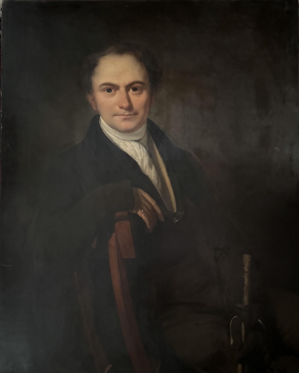 Grand portrait d’un gentilhomme anglais 