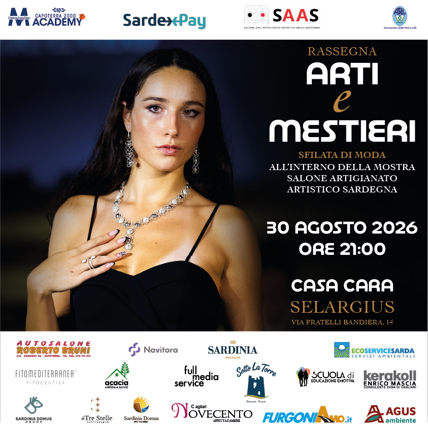 Sfilata di Moda al Salone dell’Artigianato Artistico della Sardegna | Casa Cara Selargius
