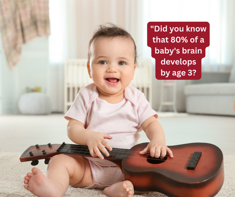 baby brain development sensory music