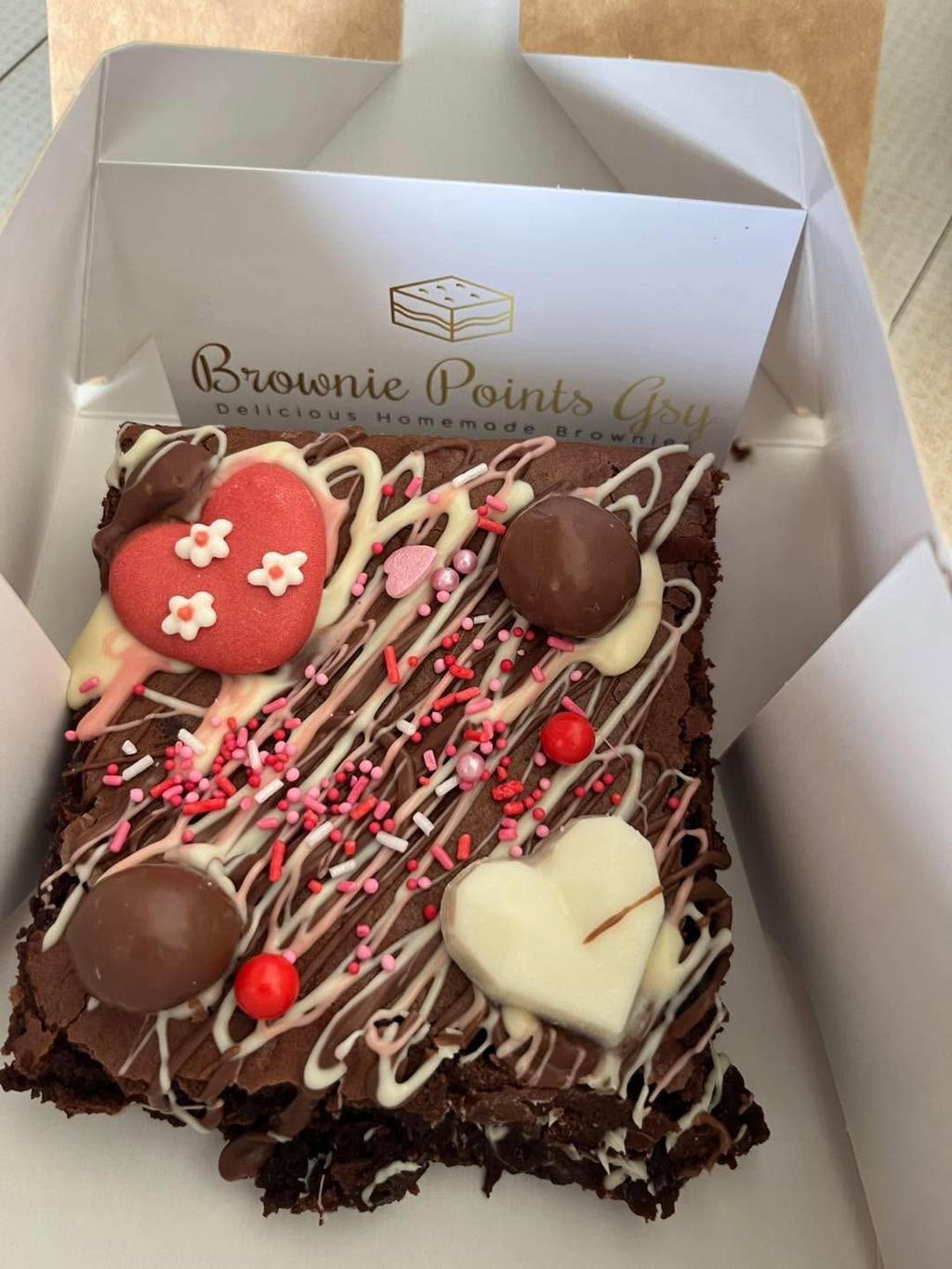 Valentine Brownies