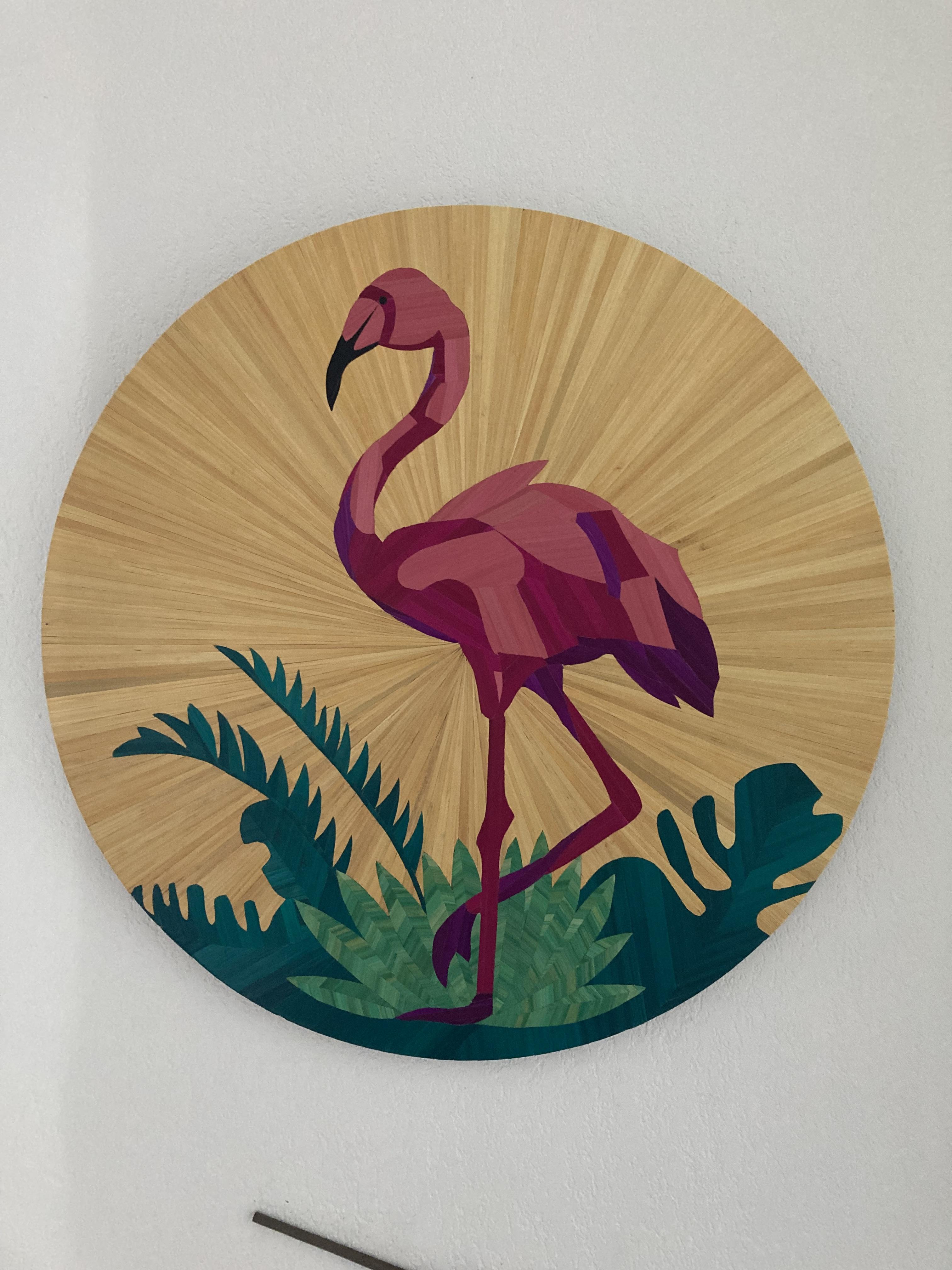 L'atelier et la marqueterie de paille