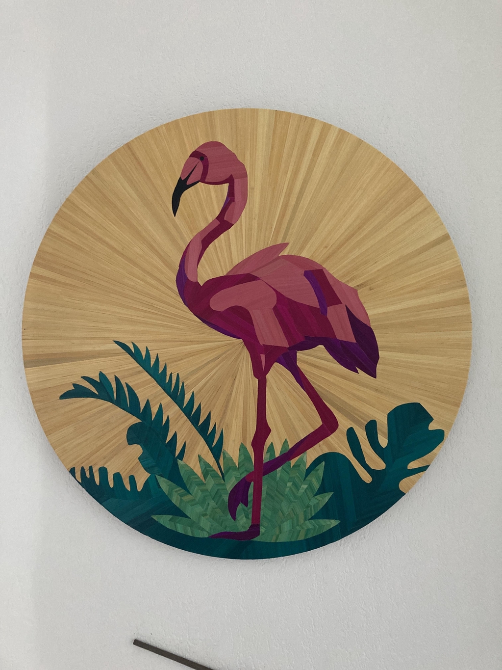 L'atelier et la marqueterie de paille