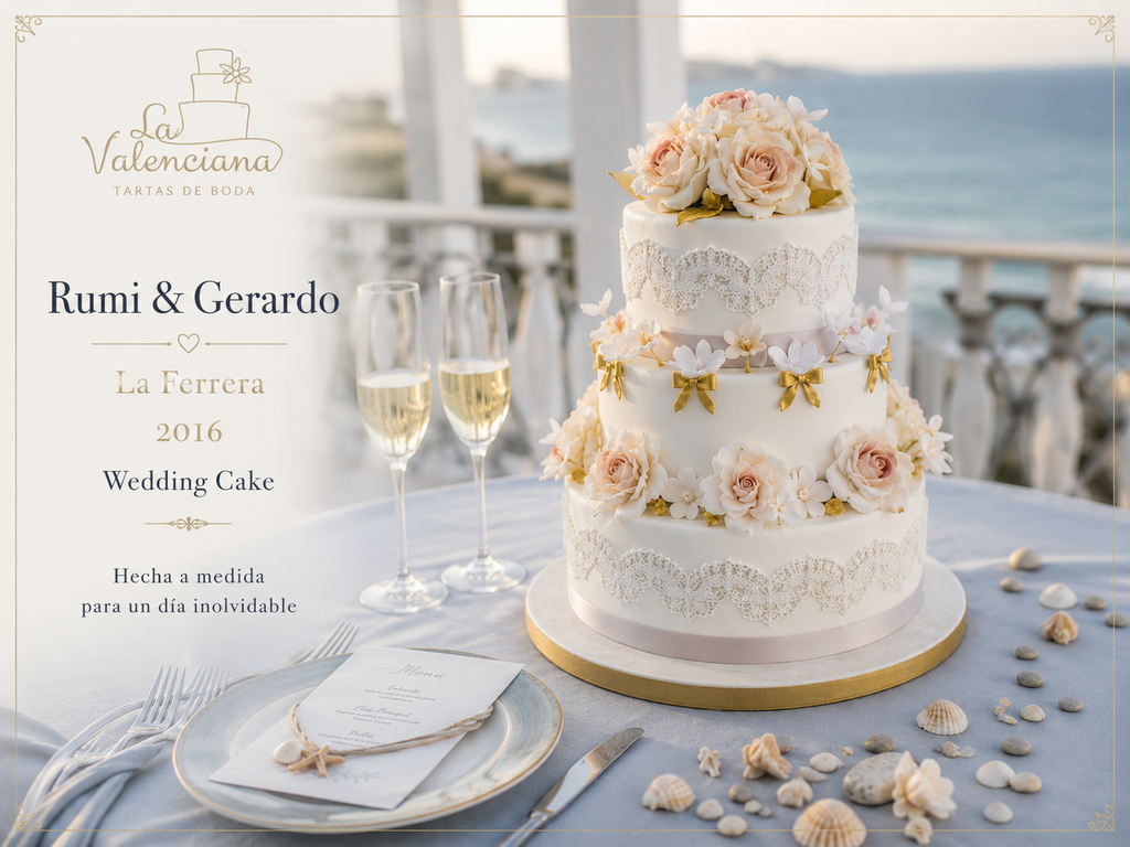 Tartas de boda y tartas personalizadas en Valencia | La Valenciana Tartas