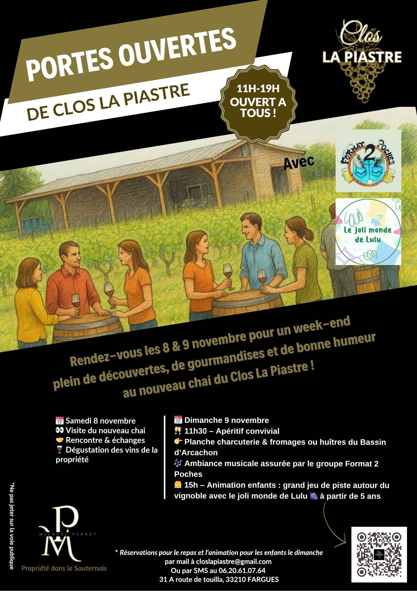 Portes ouvertes du Sauternais 2025