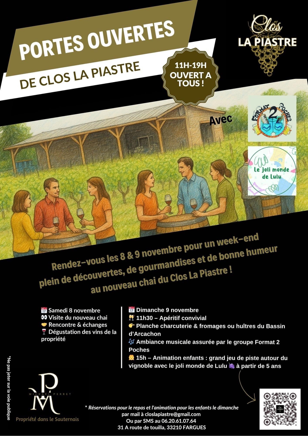 Portes ouvertes du Sauternais 2025