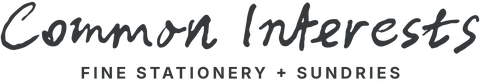 Common Interests Fine Stationery and Sundries logo
