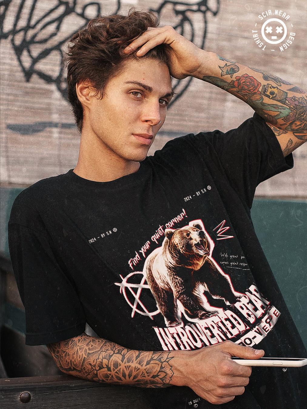 Introverted Bear - Tshirt