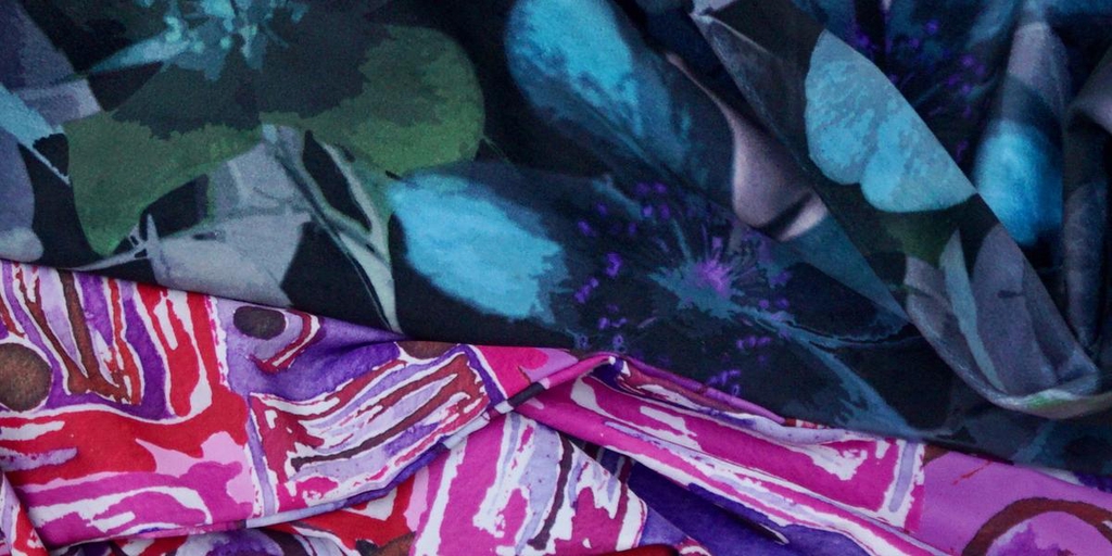 Two scarf designs with text scarves and accessories