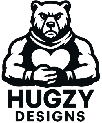 Hugzy Designs Logo – Eco-Friendly 3D-Printed Designs and Gifts