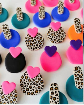 Boucles d’oreilles à puce acier inoxydable
Billie, créole doré