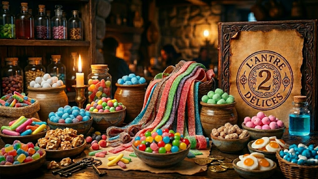 L'Antre 2 Délices, confiseries, biscuits apéritif et chouchous caramélisés pour tous vos moments gourmands...