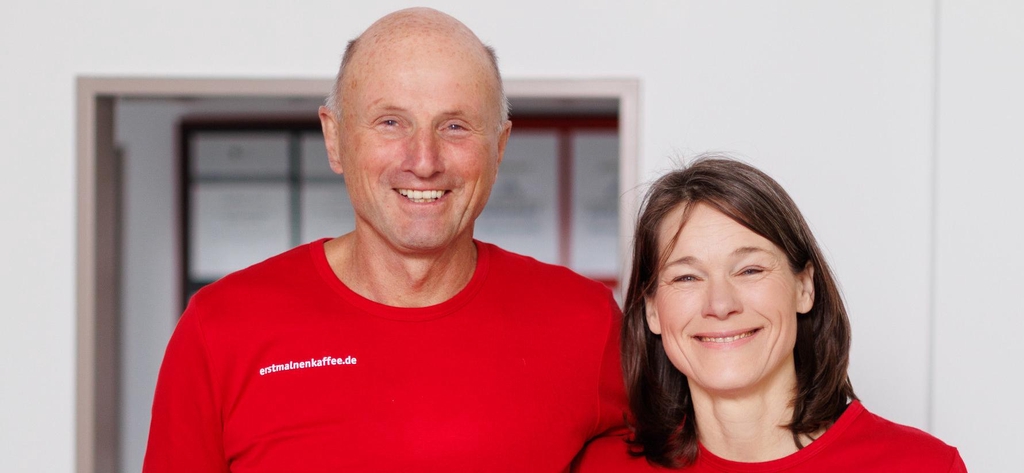 Die Kaffeewerker Jörg und Stephanie heißen herzlich Willkommen