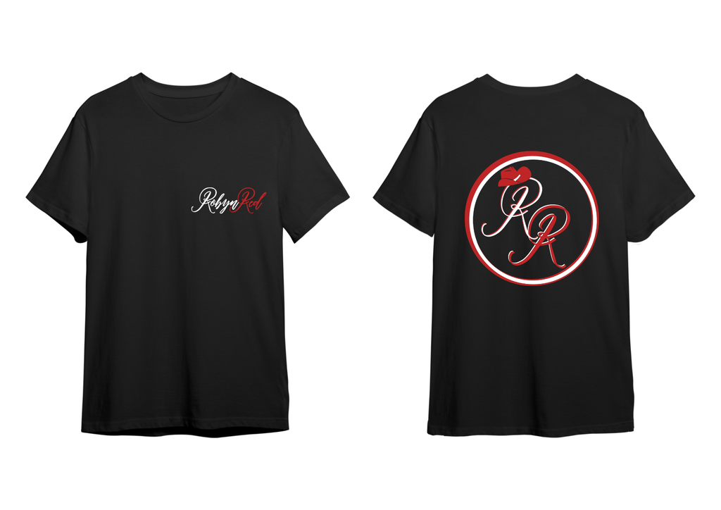 Signature Black Robyn Red T