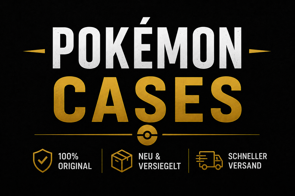 Original versiegelte Pokémon Cases und Display-Kartons für Sammler, Händler und Investoren.