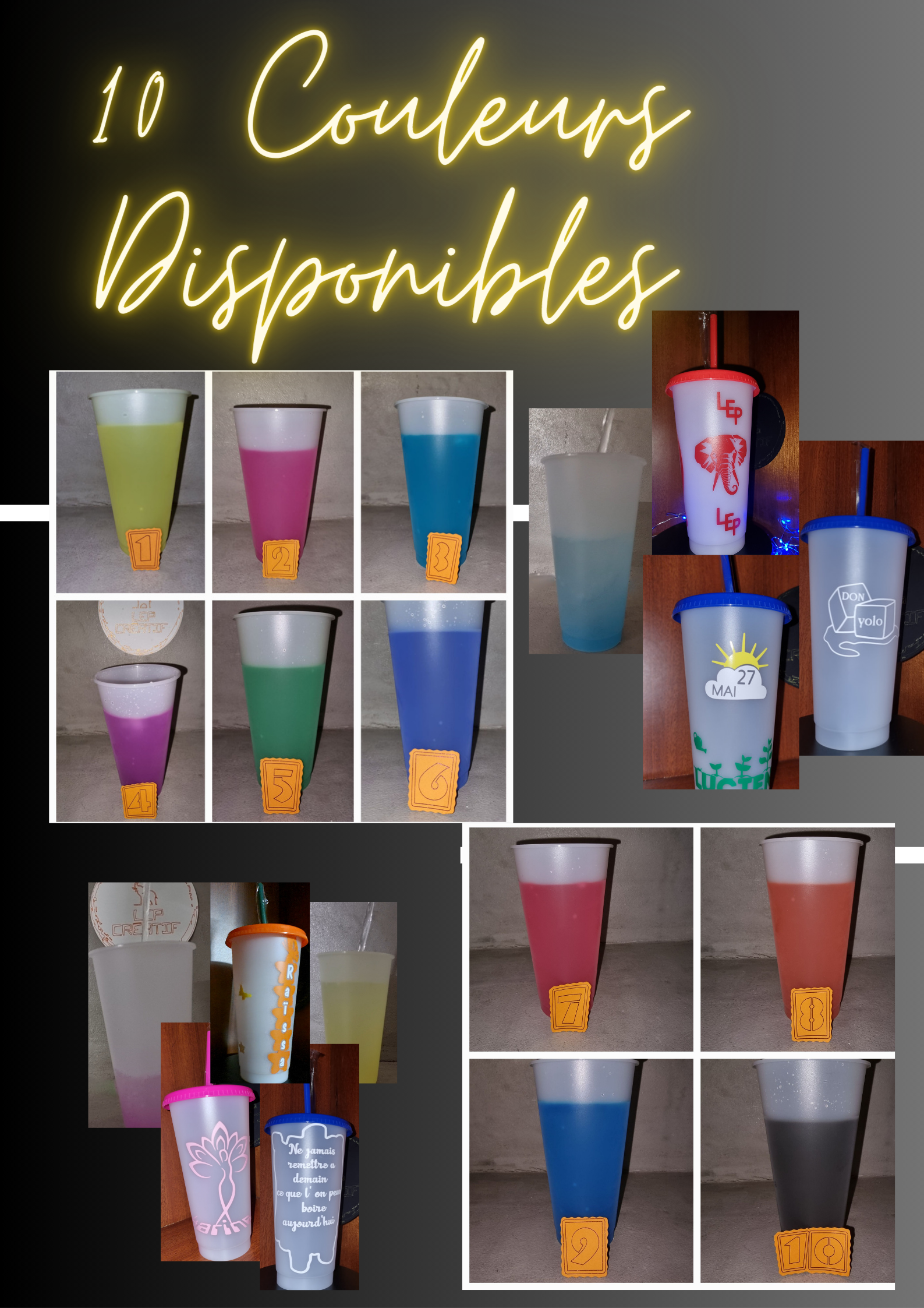 Gobelet métamorphose 710ml
