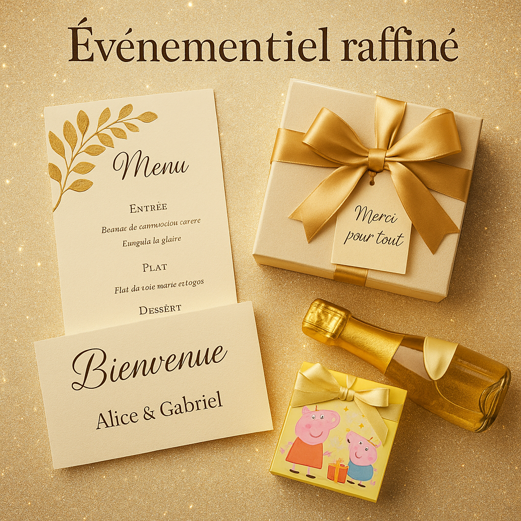 Evènementiel raffiné