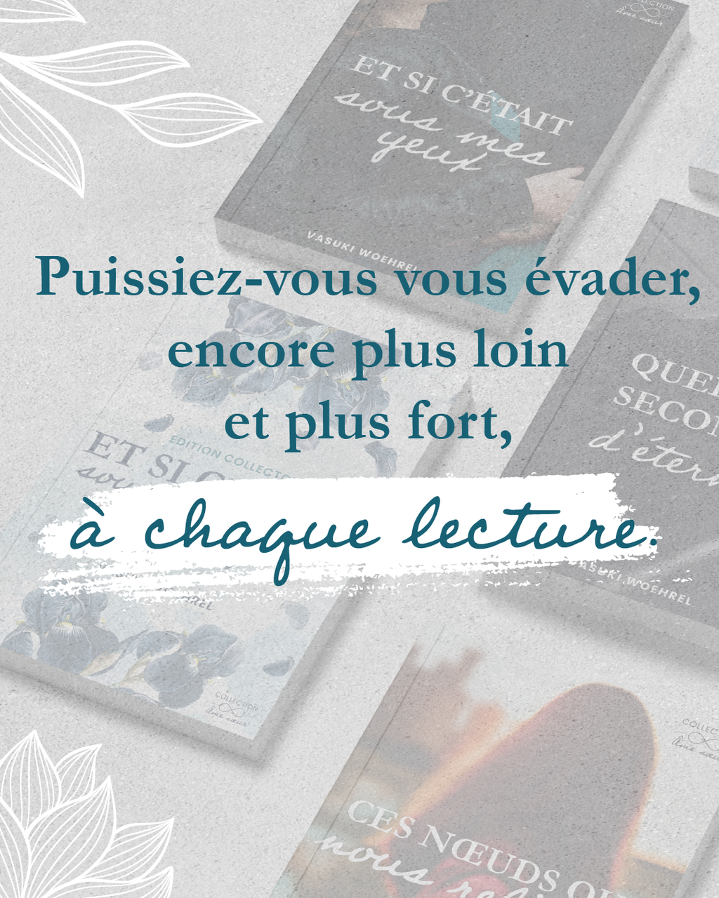 Puissiez-vous vous évader, encore plus loin et plus fort, à chaque lecture.
Bonne année 2026 !