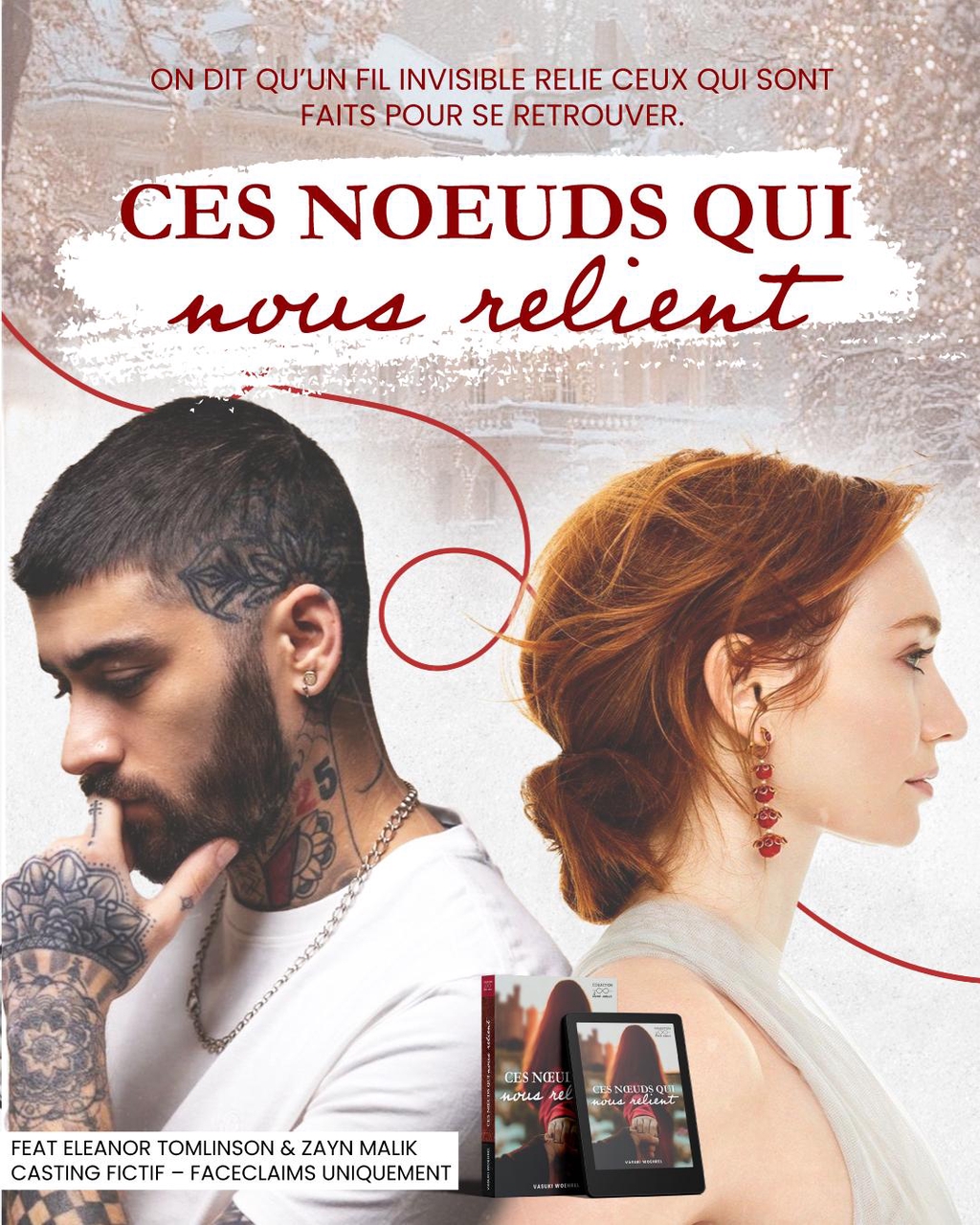 Cette nouvelle année commence pour moi avec une très belle annonce : la sortie prochaine de mon roman “Ces nœuds qui nous relient” 📚

📖 Sortie numérique : 10 janvier 2026
📖 Sortie broché : 19 janvier 2026

La précommande dédicacée est déjà ouverte sur ma boutique !
