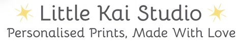 Little Kai Studio- Personalised Prints, made with love🤍