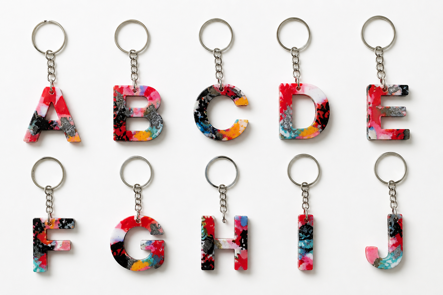Portes clefs lettre