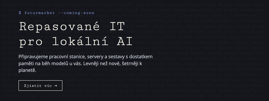 Repasované IT pro lokální AI – připravujeme pracovní stanice, servery a sestavy