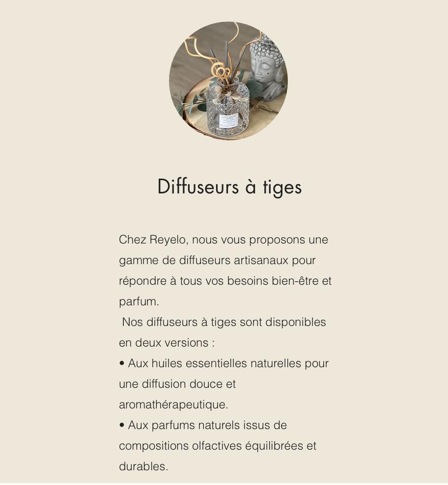 Diffuseurs maison à tiges