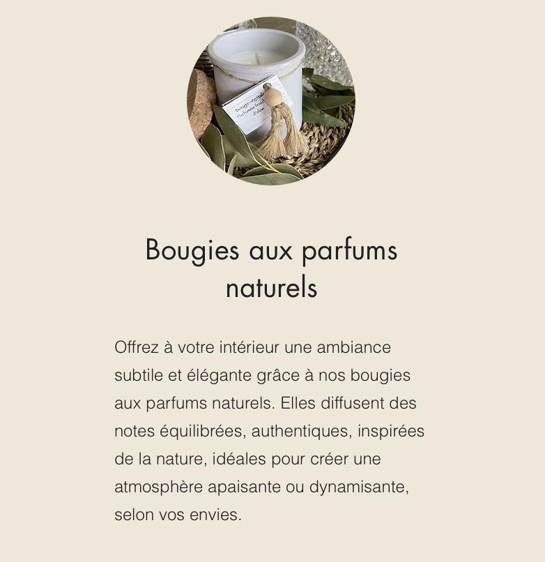 Bougie au Parfum Naturel