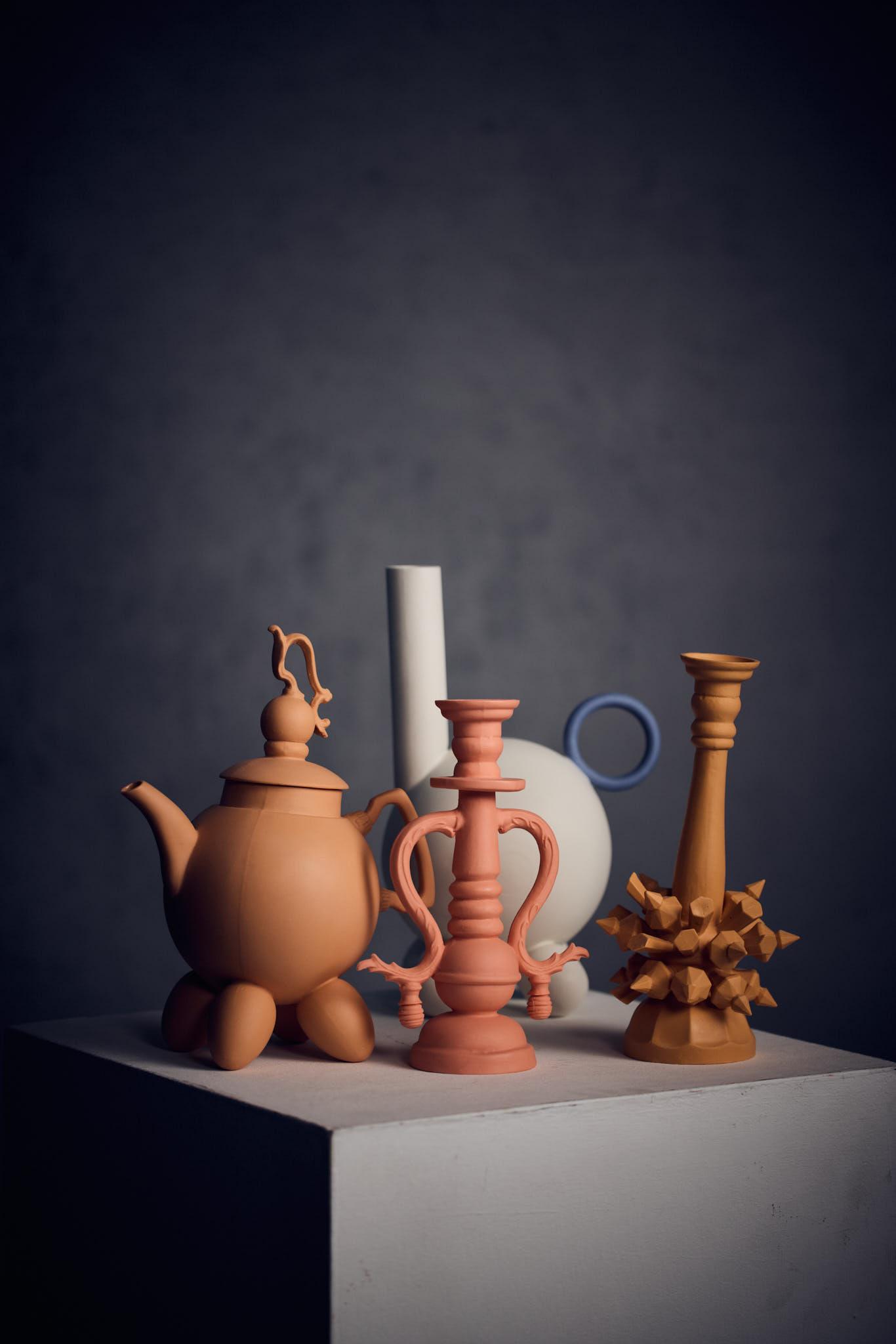 Handmade Contemporary Ceramic Objects by Omer Oner