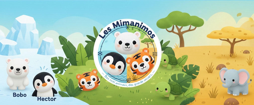 Mimanimos — Des mini animaux, des grands univers.