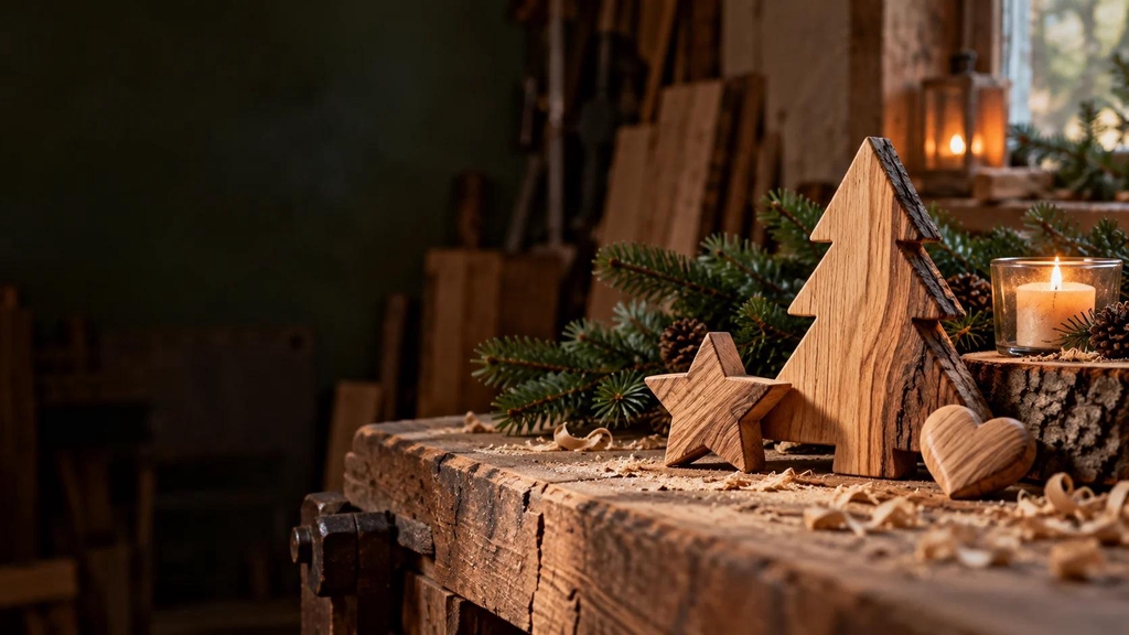Handgefertigte Weihnachtsdeko aus Holz von Holzliebe-Iserlohn