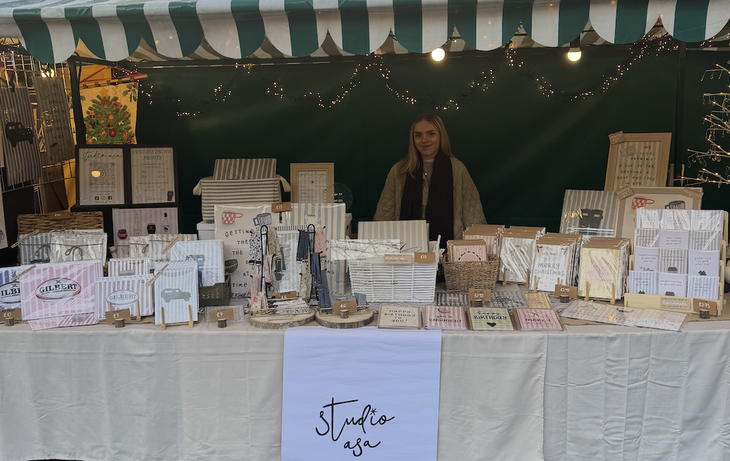 We sell at markets too!