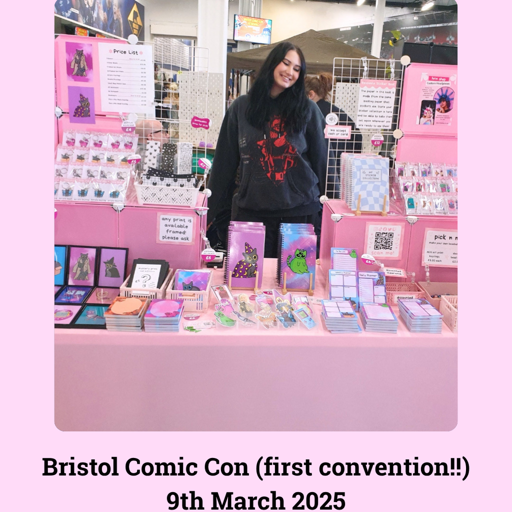 "Bristol Comic Con (first convention) 9th March 2025