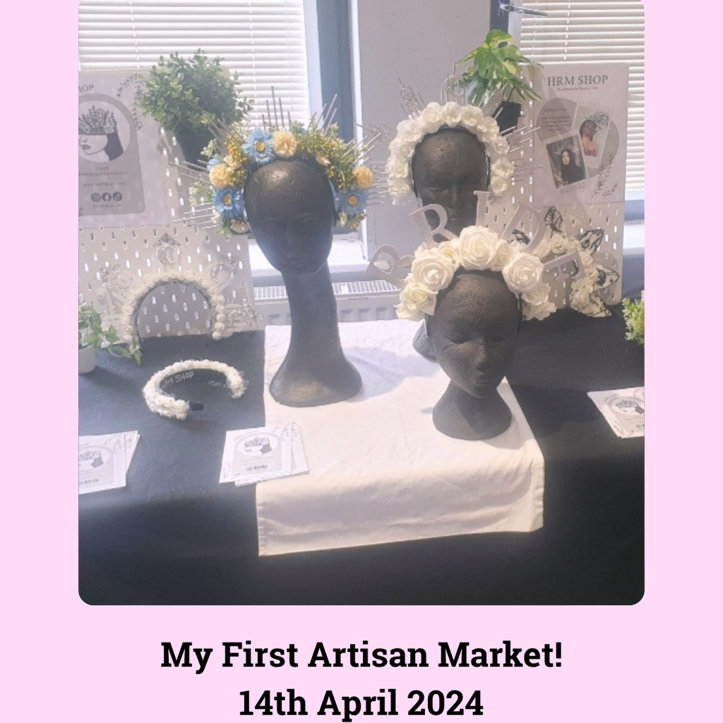 My first artisan market! 14th April 2024