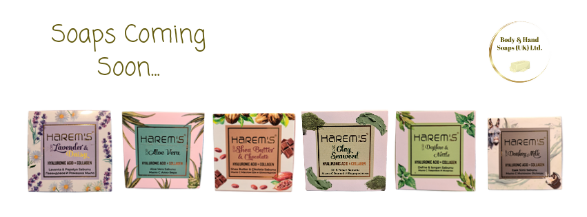 Banner page with 6 coming soon scents