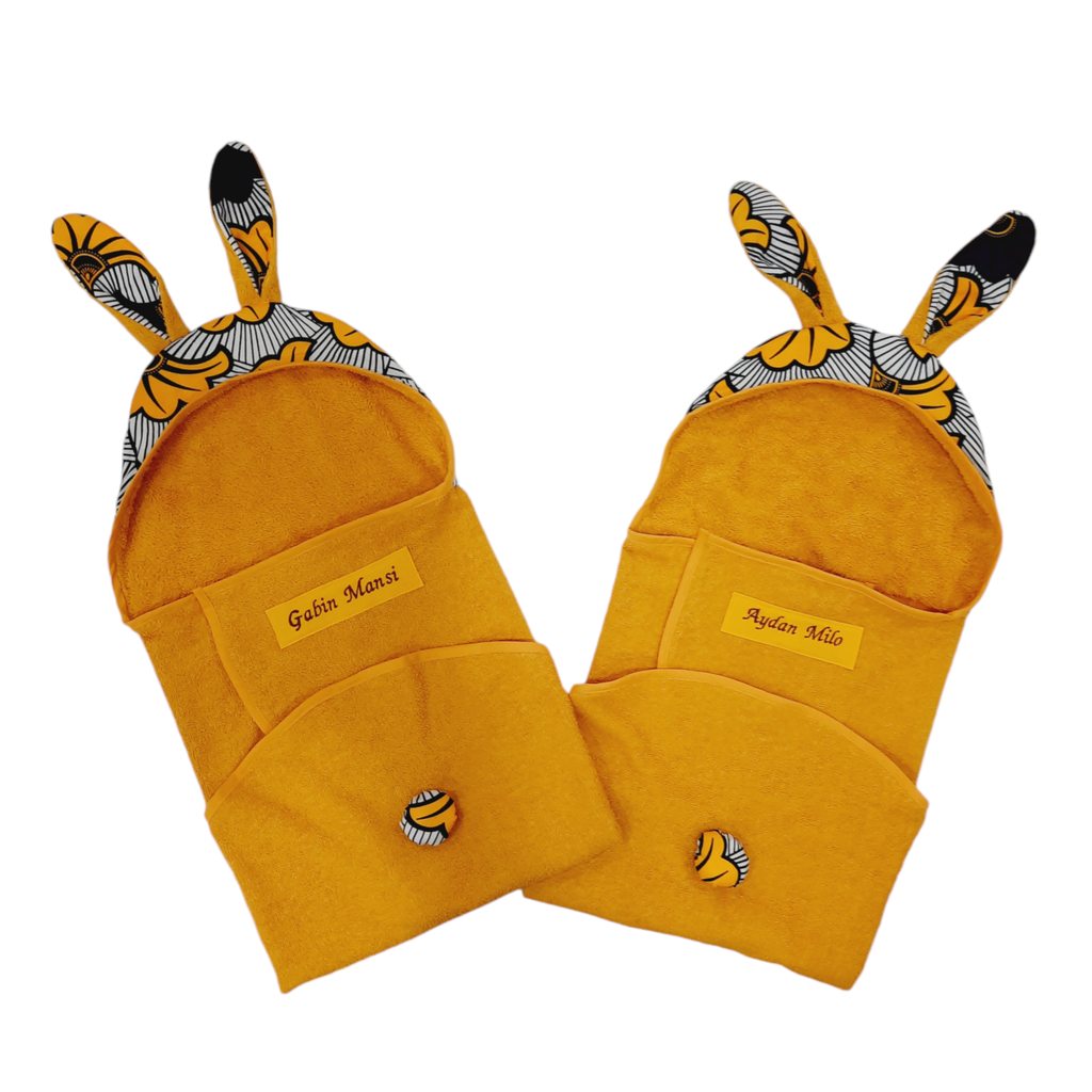 siroe cape de bain brodée personnalisée