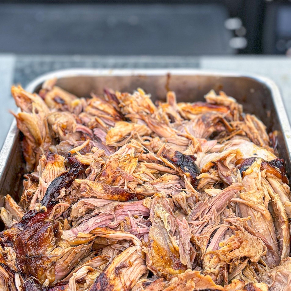 Photo de viande effiloché