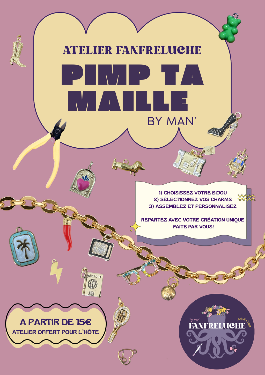Atelier Pimp ta Maille : Bar à charm
