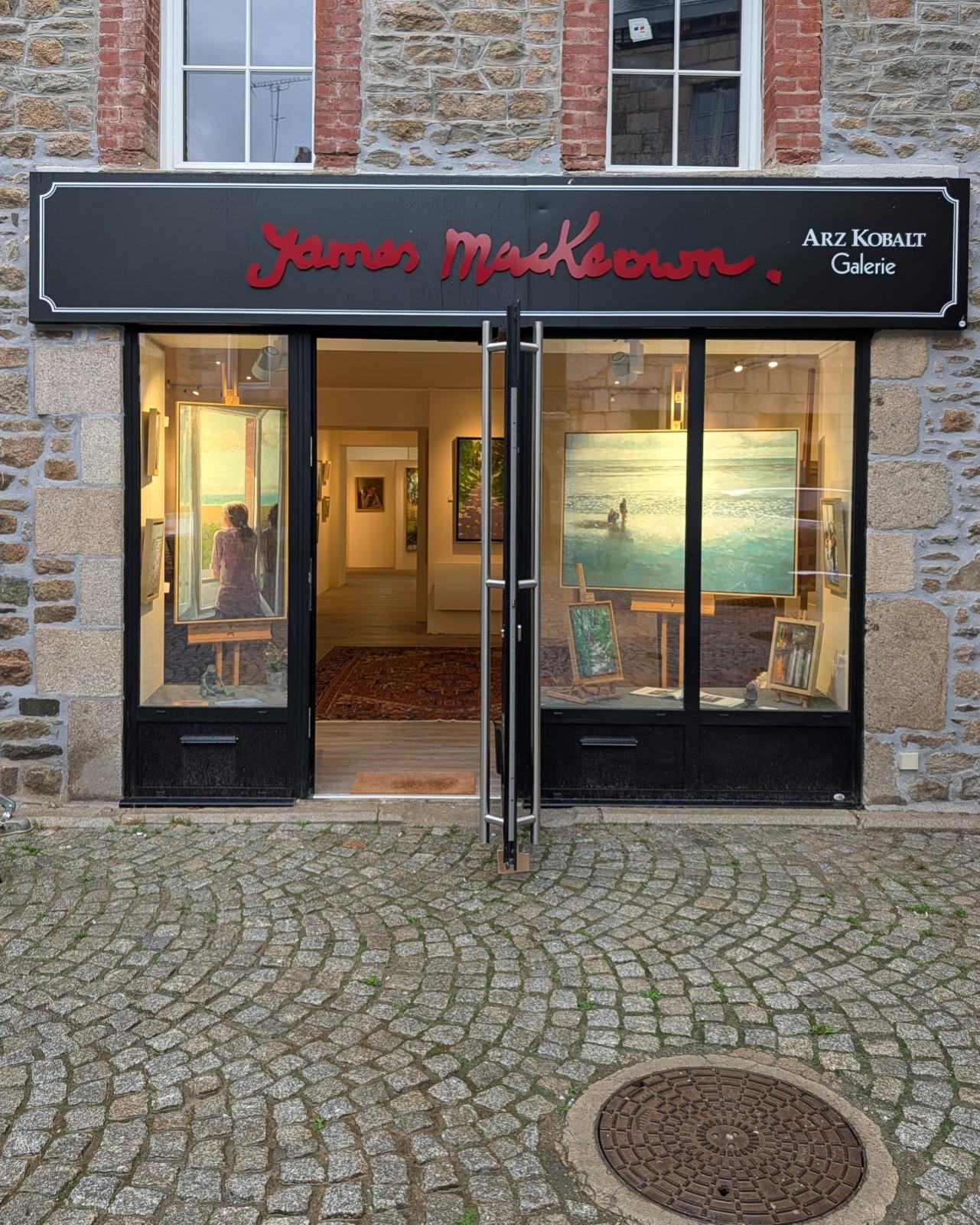 La nouvelle galerie de James MacKeown à Paimpol 