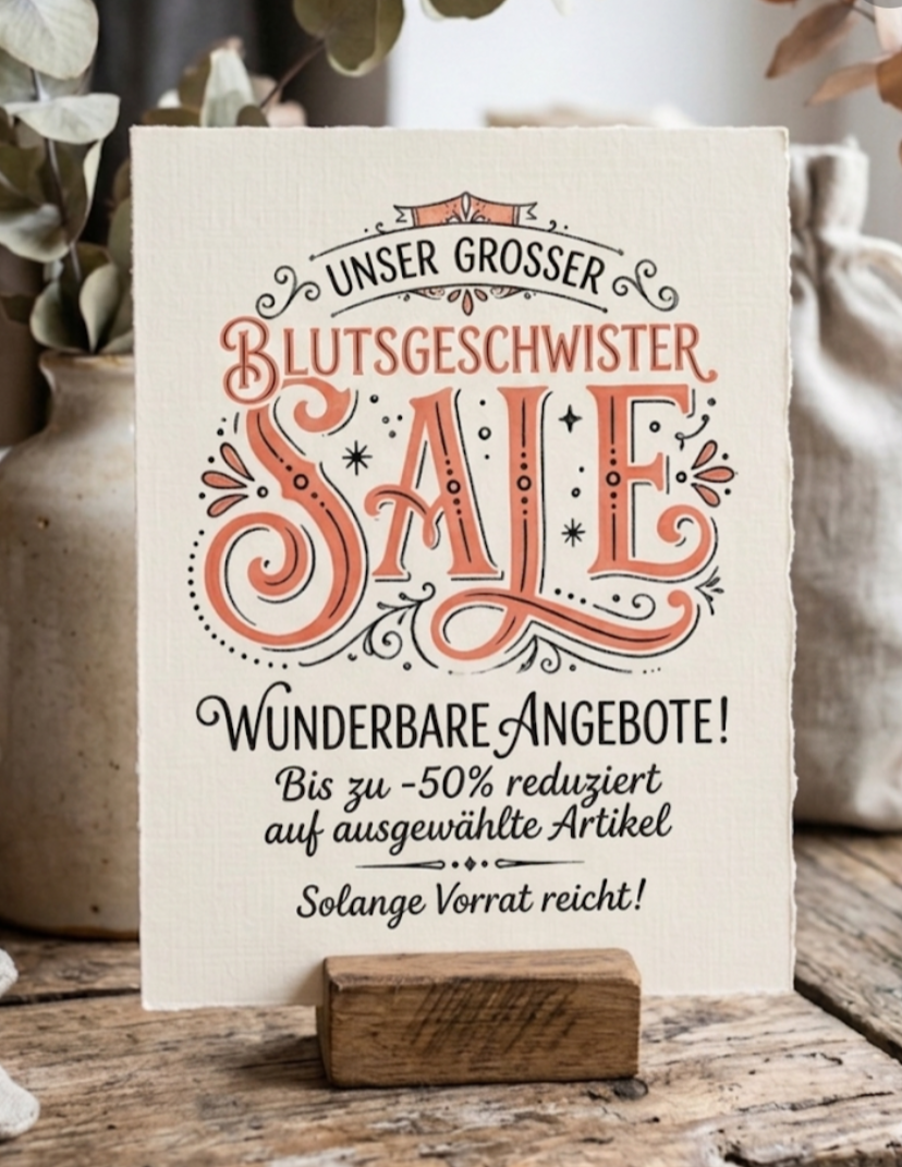 Blutsgeschwister Sommer 2026 Sale. Enchanté Concept Store in Thun und Online.