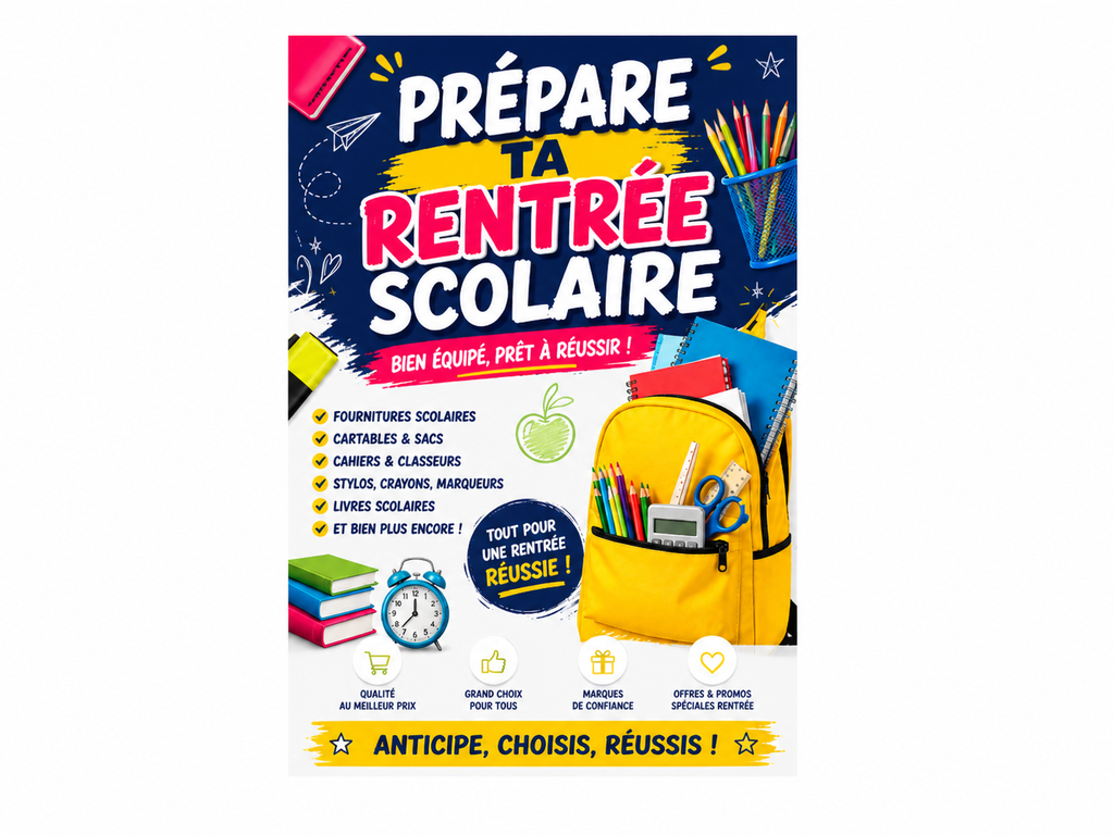 Viens préparer ta rentrée !