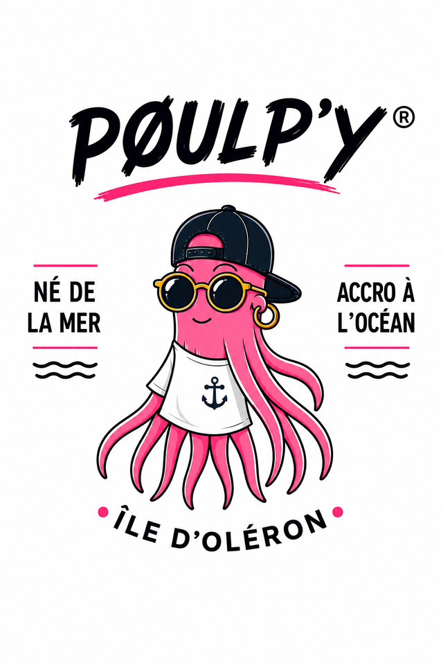 PØULP'Y – Badges, stickers et casquettes inspirés de l’univers marin