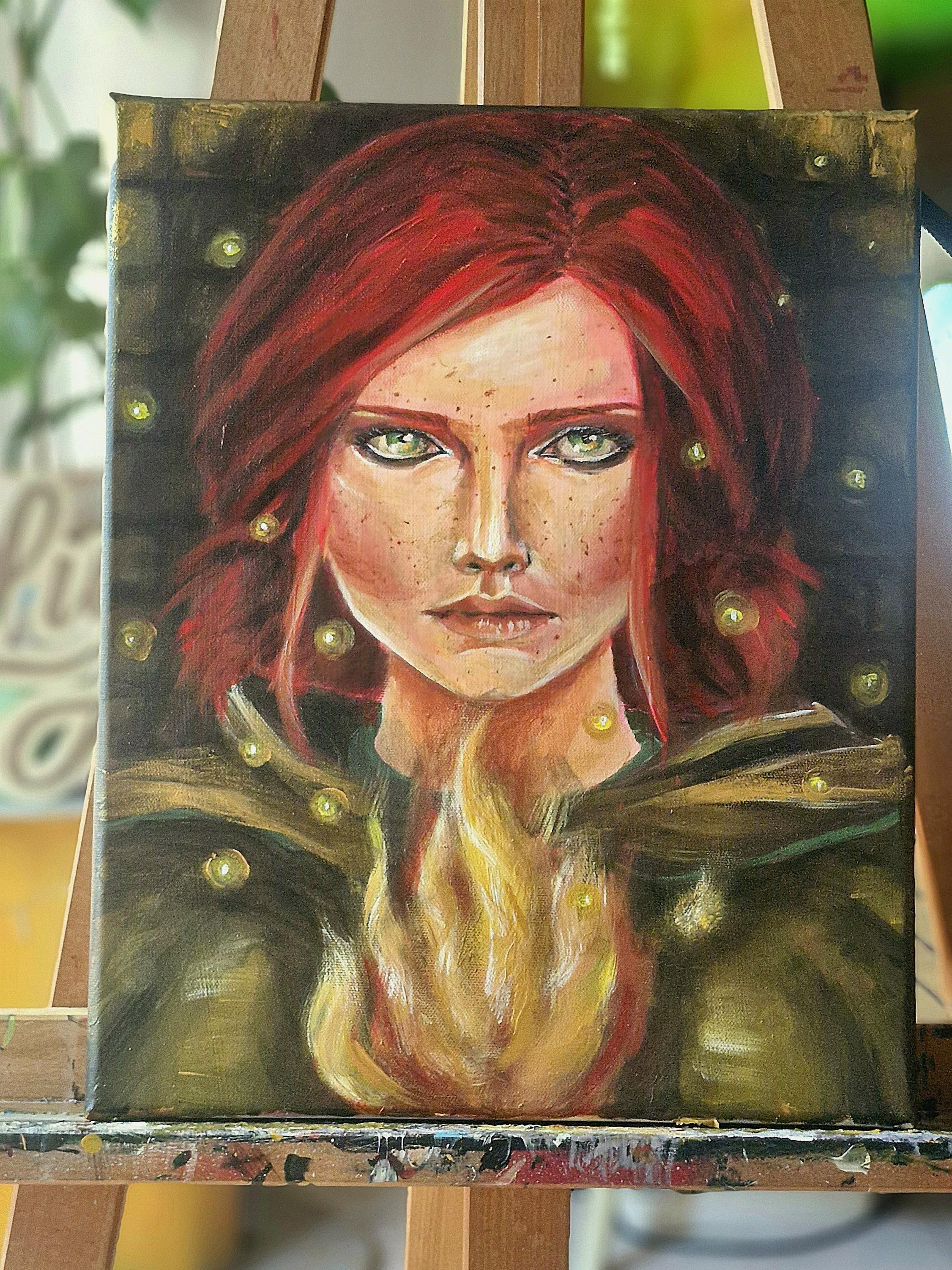 Tableau de The Witcher disponible à l'achat - Triss Merigold
